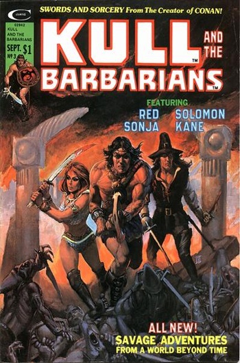 Marvel Comics - Kull and the Barbarians