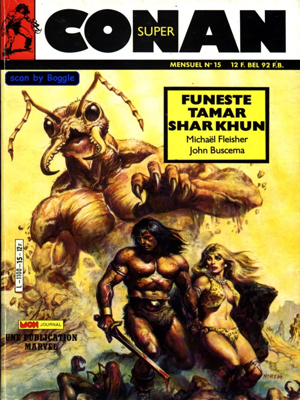 Aventure et Voyages - Super Conan 15 - Funeste Tamar Shar Khun