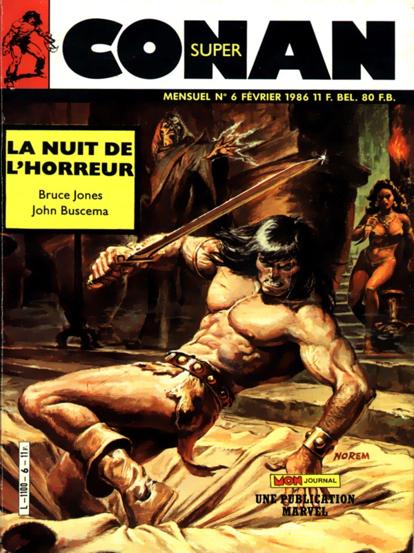 Aventure et Voyages - Super Conan 6 - La nuit de l'horreur