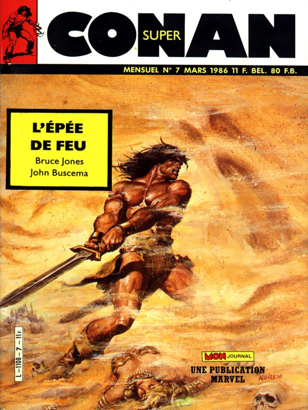 Aventure et Voyages - Super Conan 7 - L'Epe de feu