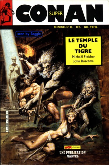 Aventure et Voyages - Super Conan 16 - Le temple du tigre