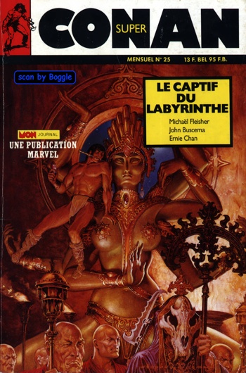Aventure et Voyages - Super Conan 25 - Le captif du labyrinthe