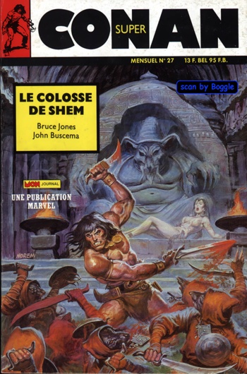Aventure et Voyages - Super Conan 27 - Le colosse de Shem