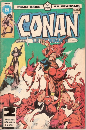Editions Hritage - Conan le barbare 107 - 108