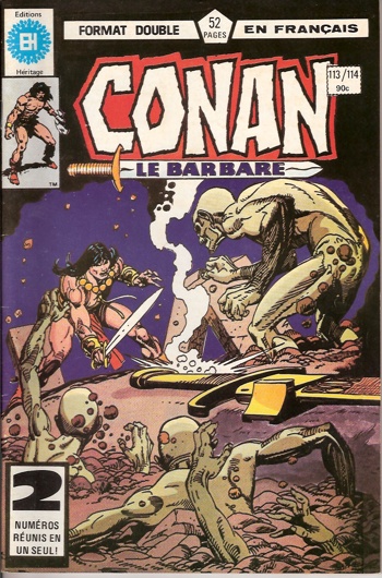 Editions Hritage - Conan le barbare 113 - 114