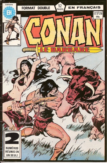Editions Hritage - Conan le barbare 127 - 128