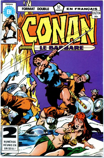 Editions Hritage - Conan le barbare 135 - 136