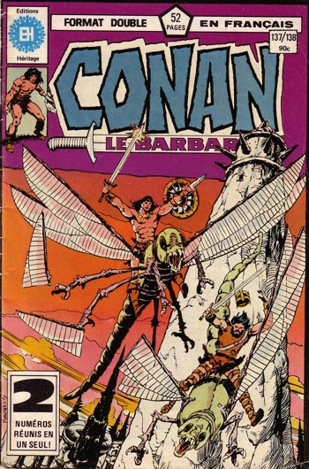Editions Hritage - Conan le barbare 137 - 138