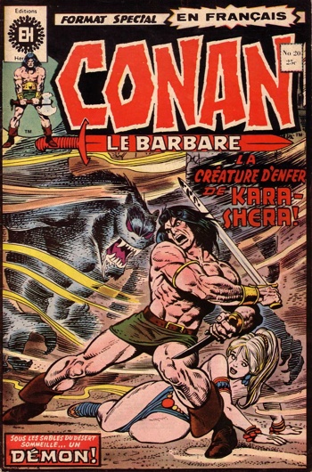 Editions Hritage - La crature d'enfer de Kara-Shera!