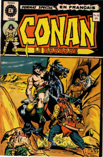 Editions Hritage - Conan le barbare 22