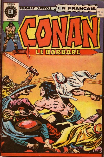 Editions Hritage - Conan le barbare 33