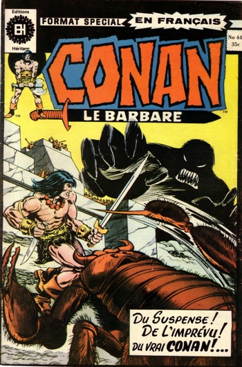 Editions Hritage - Conan le barbare 44