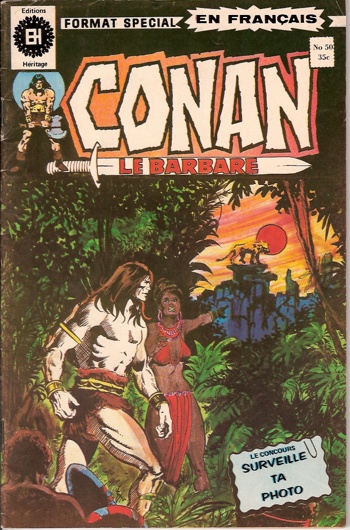 Editions Hritage - Conan le barbare 50