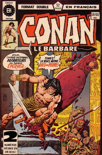 Editions Hritage - Conan le barbare 59 - 60