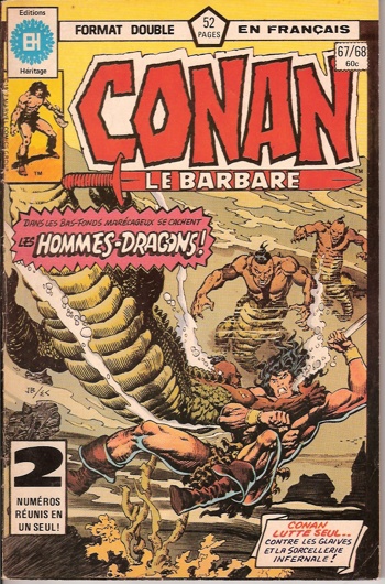Editions Hritage - 67/68 - Les Hommes-Dragons!