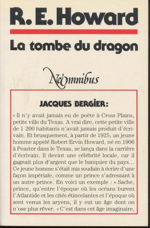 Nouvelles Editions Oswald - La tombe du dragon